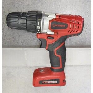 WORKSITE 8 Volt Electric Cordless Drill TOOL ONLY w/One Bit & Built-In LED Light